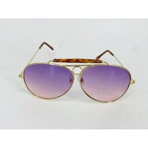 Elope Purple Lense Aviator Sunglasses Dr. Pepper Color Rock & Roll Tortoiseshell